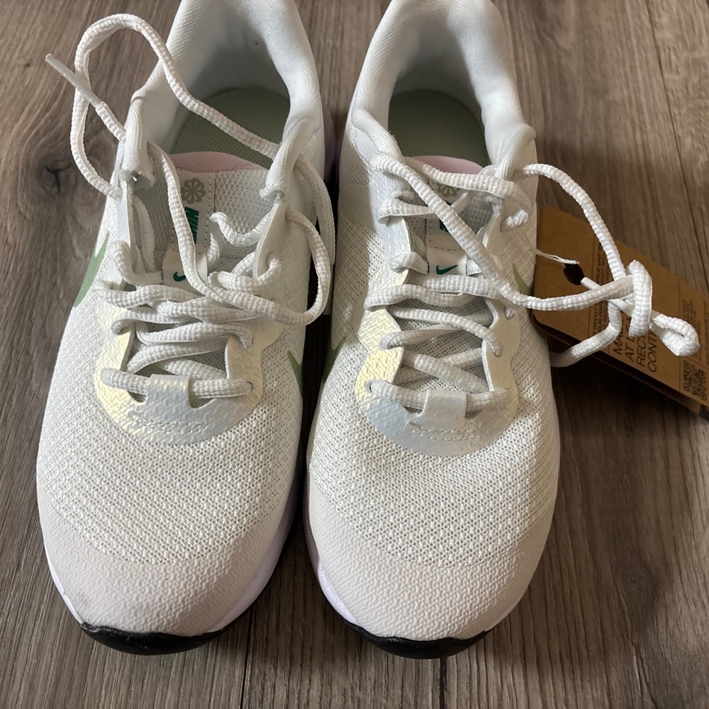 Nike Kids Sneakers White Green